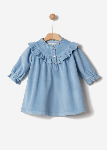 VICTORIAN CORDUROY DRESS