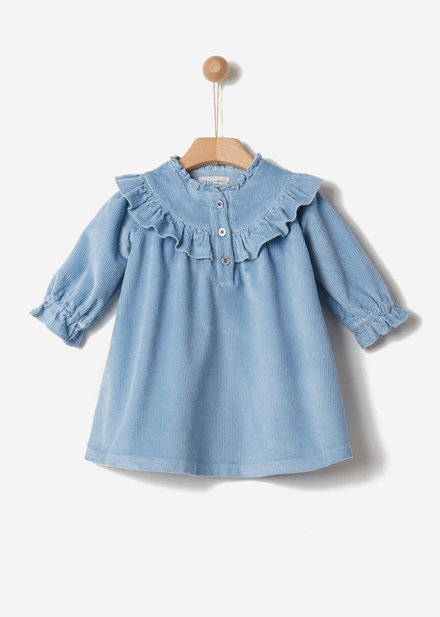 VICTORIAN CORDUROY DRESS