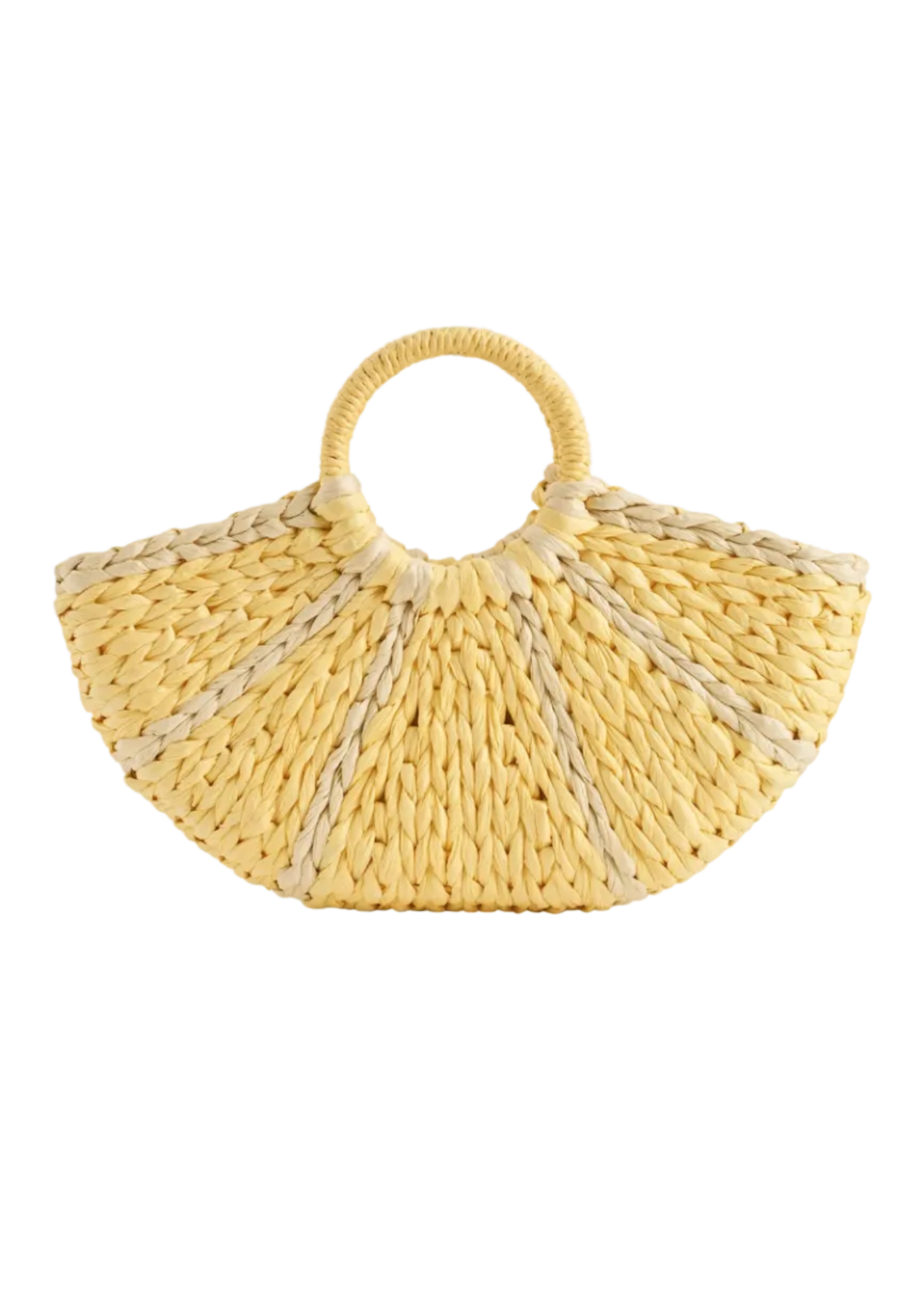 LEMON STRAW BAG