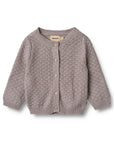 MAGNELLA CARDIGAN - DUSTY PURPLE