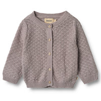 MAGNELLA CARDIGAN - DUSTY PURPLE