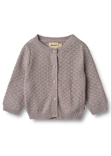 MAGNELLA CARDIGAN - DUSTY PURPLE