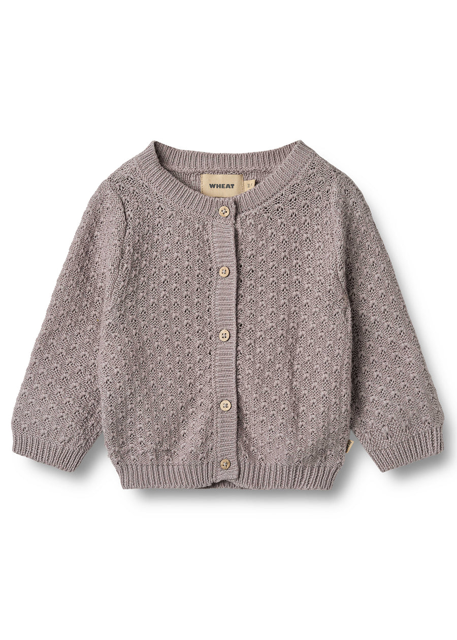 MAGNELLA CARDIGAN - DUSTY PURPLE