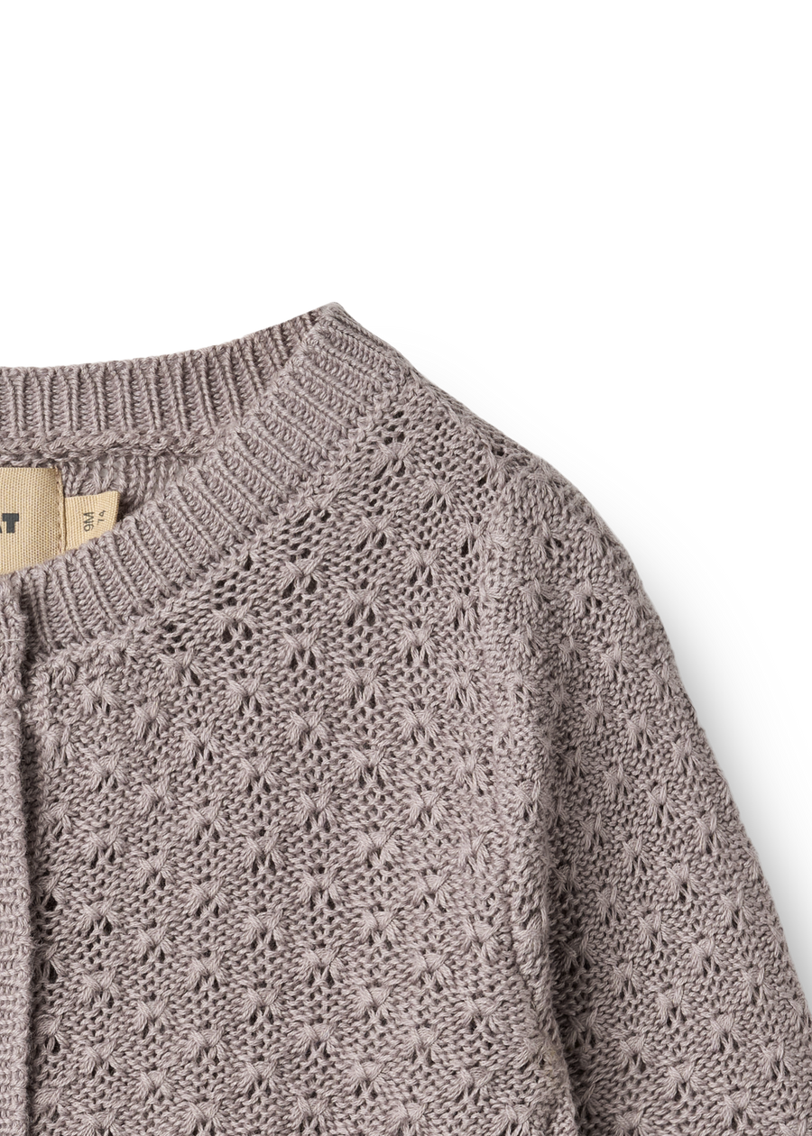 MAGNELLA CARDIGAN - DUSTY PURPLE