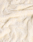 Close-up of textured white fabric