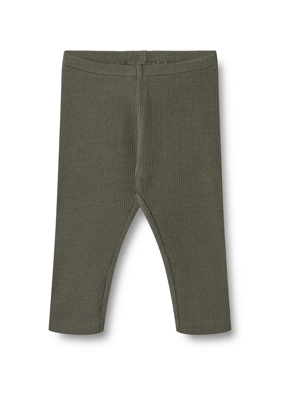 JULES RIBBED LEGGING - WINTER FOREST