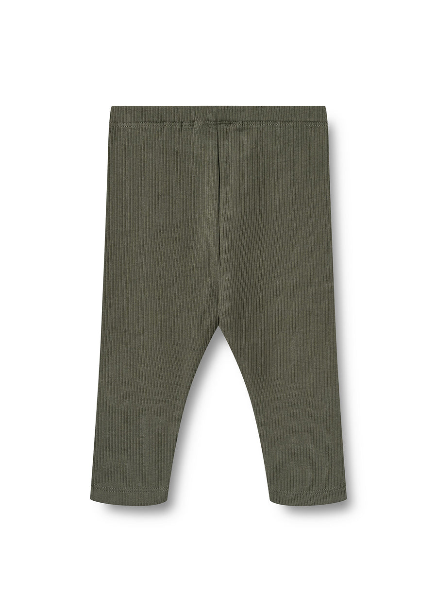 JULES RIBBED LEGGING - WINTER FOREST