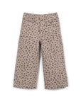 LEOPARD WIDE LEG JEANS