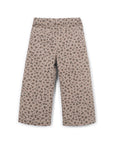 LEOPARD WIDE LEG JEANS