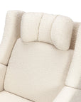 KIWI DELUXE POWER RECLINER AND SWIVEL GLIDER with Heat and Massage - PERFORMANCE IVORY BOUCLE