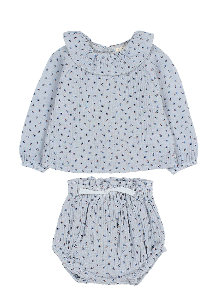 RUFFLE GAUZE SET