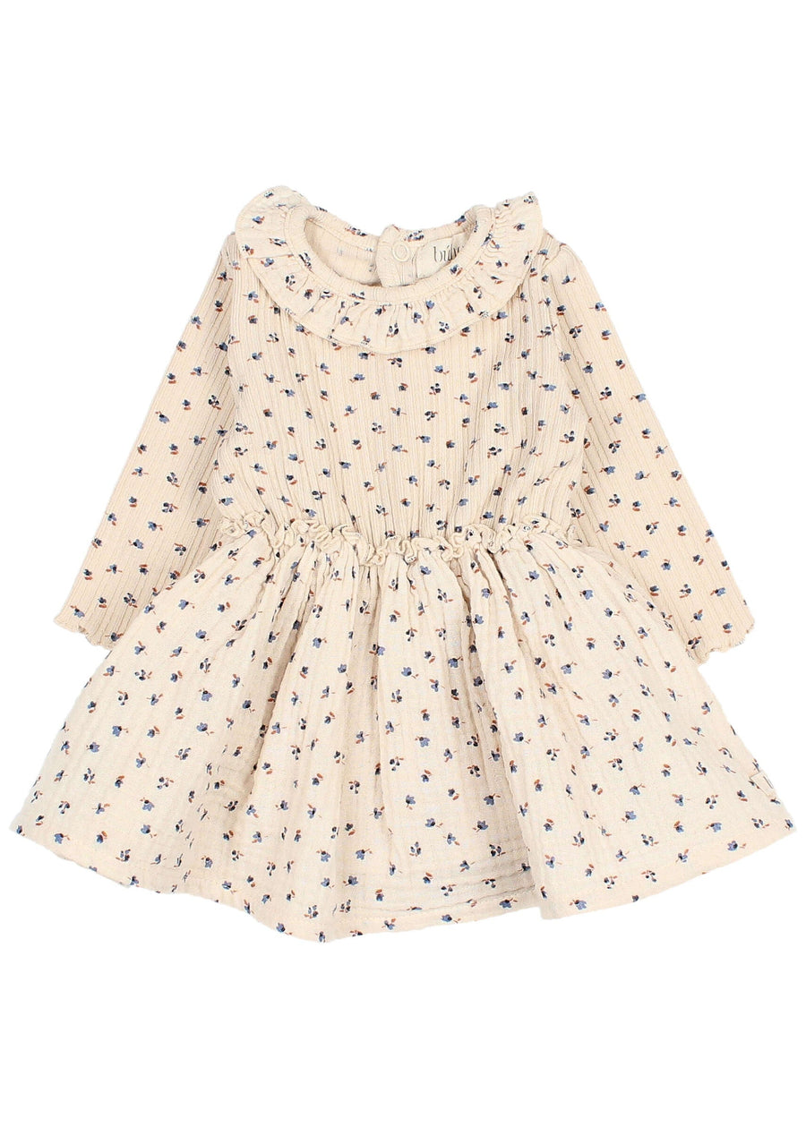 RIB GAUZE COMBIDRESS