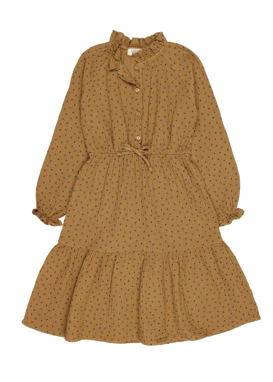 FALL TIERED DRESS