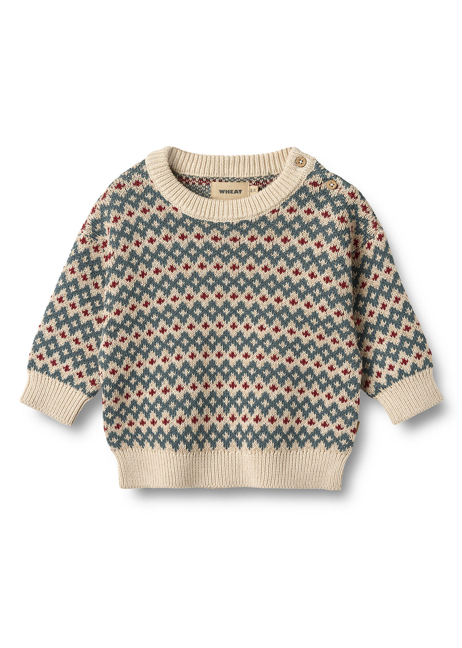 HARLOW JACQUARD SWEATER