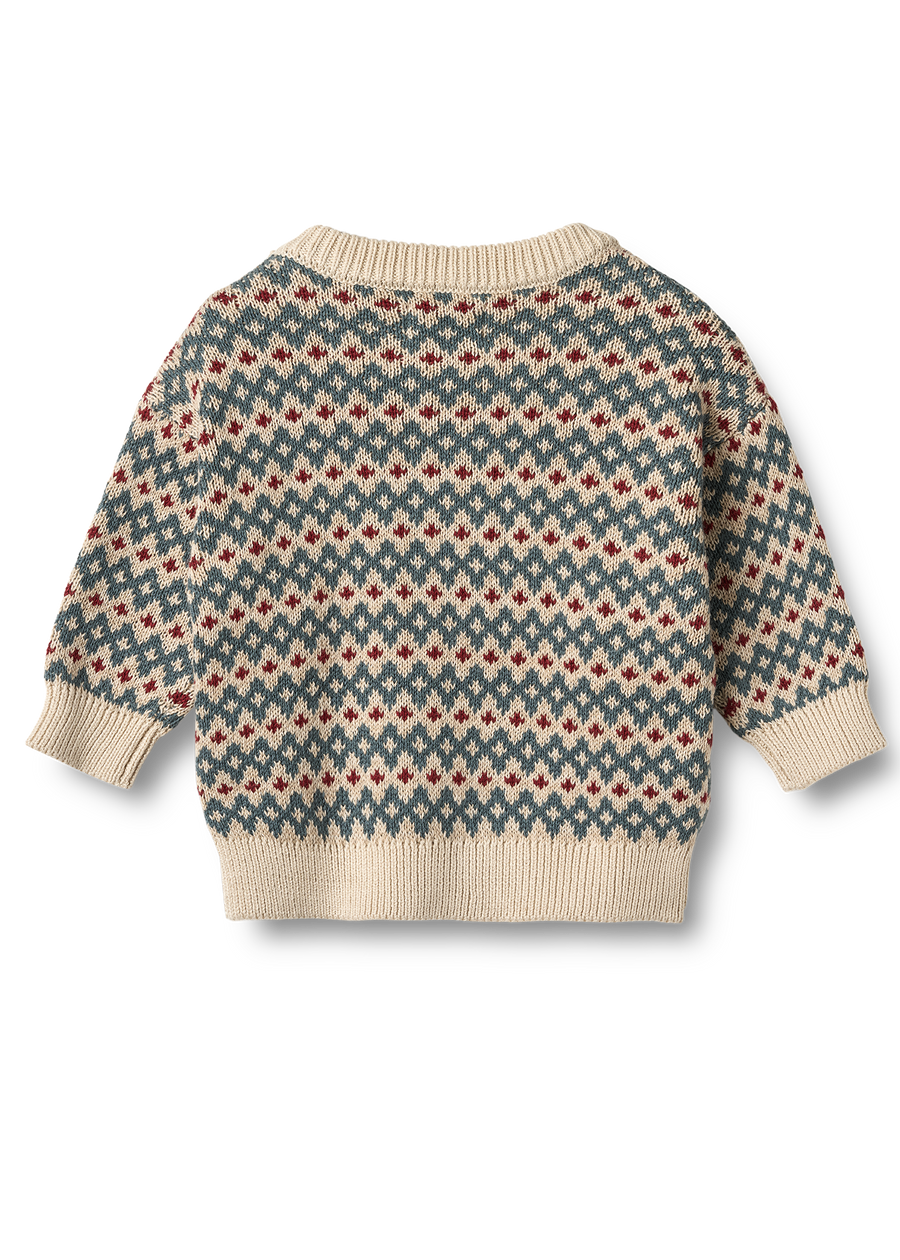 HARLOW JACQUARD SWEATER