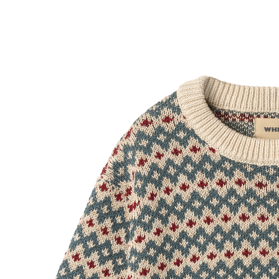 HARLOW JACQUARD SWEATER