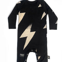 BOLTS OVERALL ROMPER