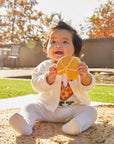 LEMME GET A BACONEGGANDCHEESE TEETHER