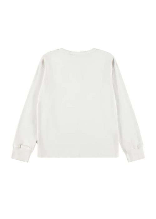 White long-sleeve shirt on a white background