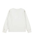 White long-sleeve shirt on a white background