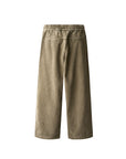 Khaki pants on a white background