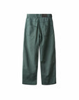 Green pants on a white background