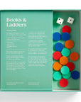 BOOKS AND LADDERS CLASSIC BOARD GAME