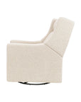 KIWI DELUXE POWER RECLINER AND SWIVEL GLIDER with Heat and Massage - ALMOND TEDDY LOOP
