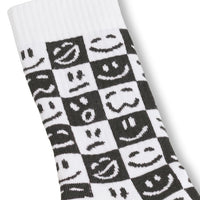 NORMAN 2PK CHECKERED SOCKS