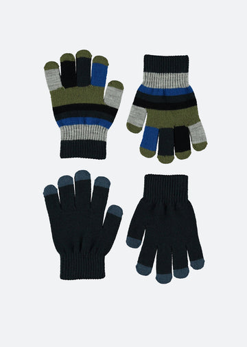 KEI GLOVES - DARK DENIM