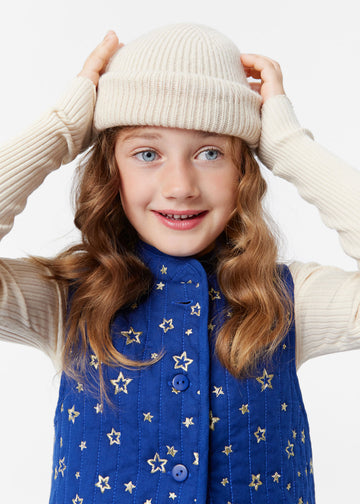 KEILO MERINO BEANIE - WHITE NOISE