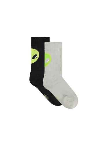 NORMAN ALIEN 2-PACK SOCKS