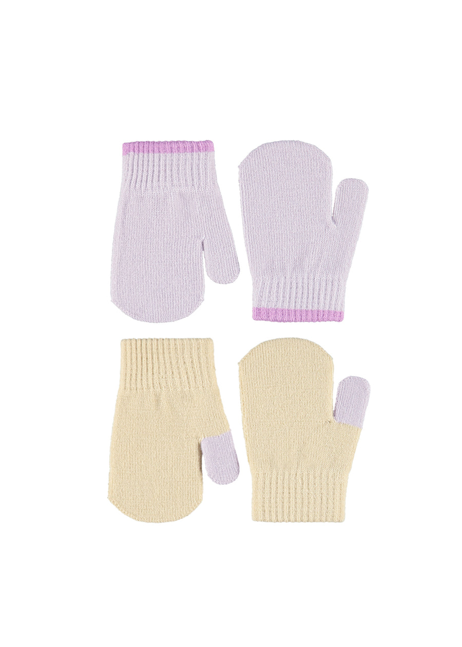 KENNY MITTENS 2 PACK - LILAC MARBLE