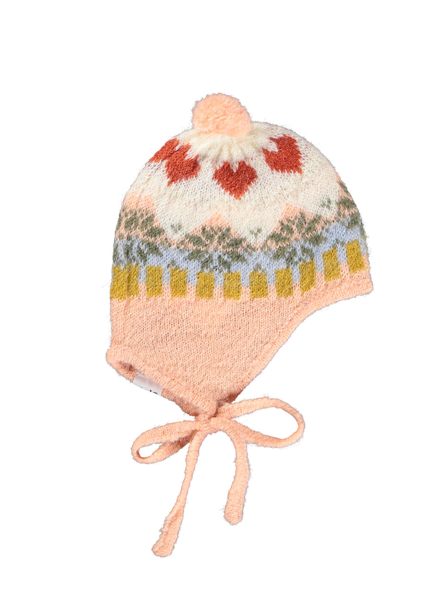 KIKKI NORDIC POMPOM BEANIE
