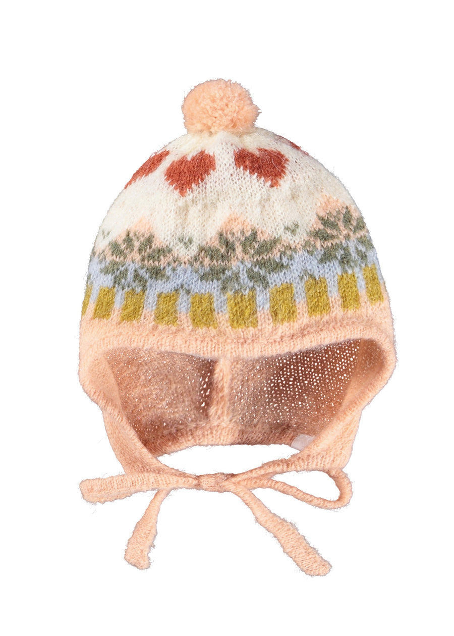KIKKI NORDIC POMPOM BEANIE