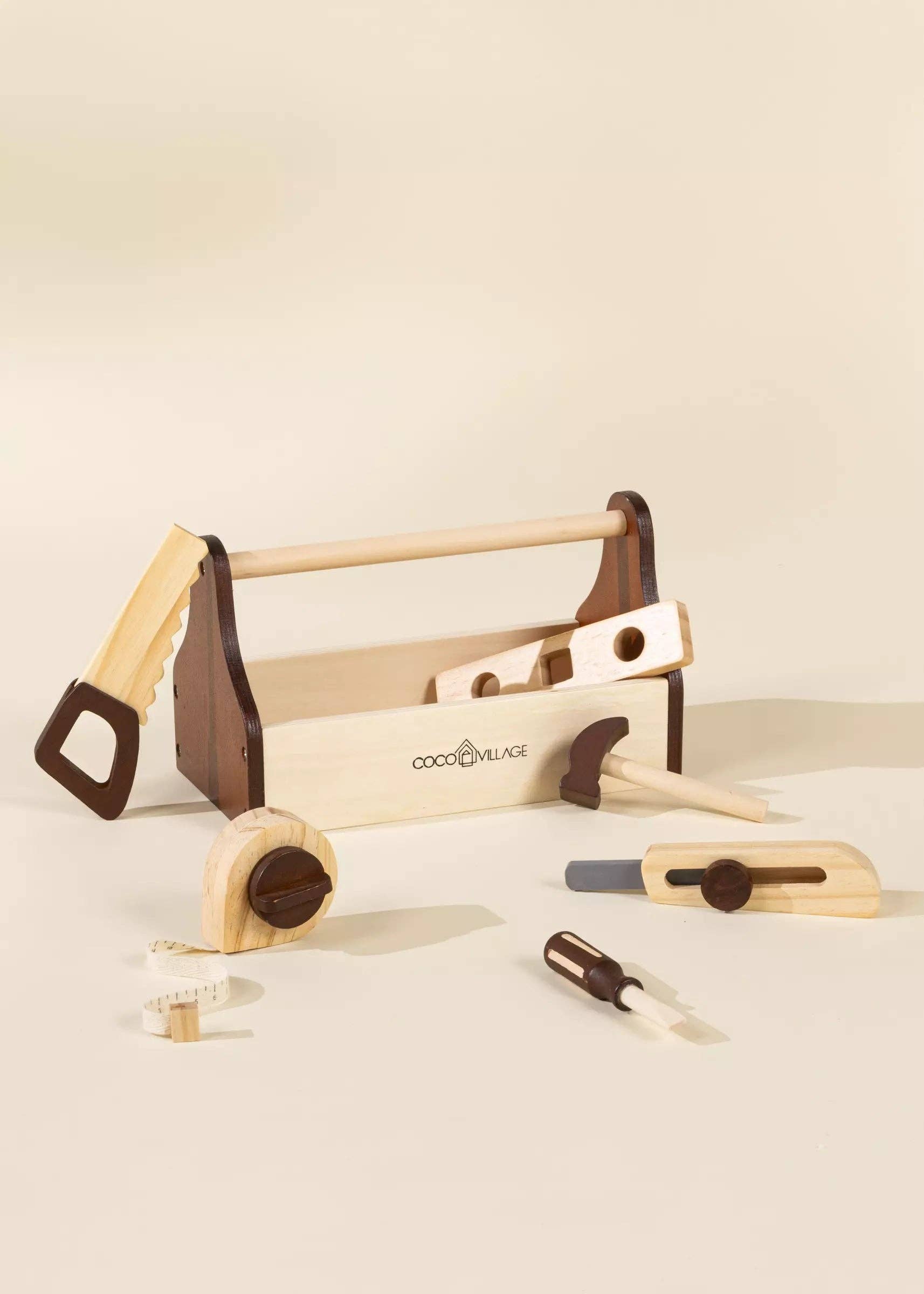 WOODEN TOOL PLAYSET
