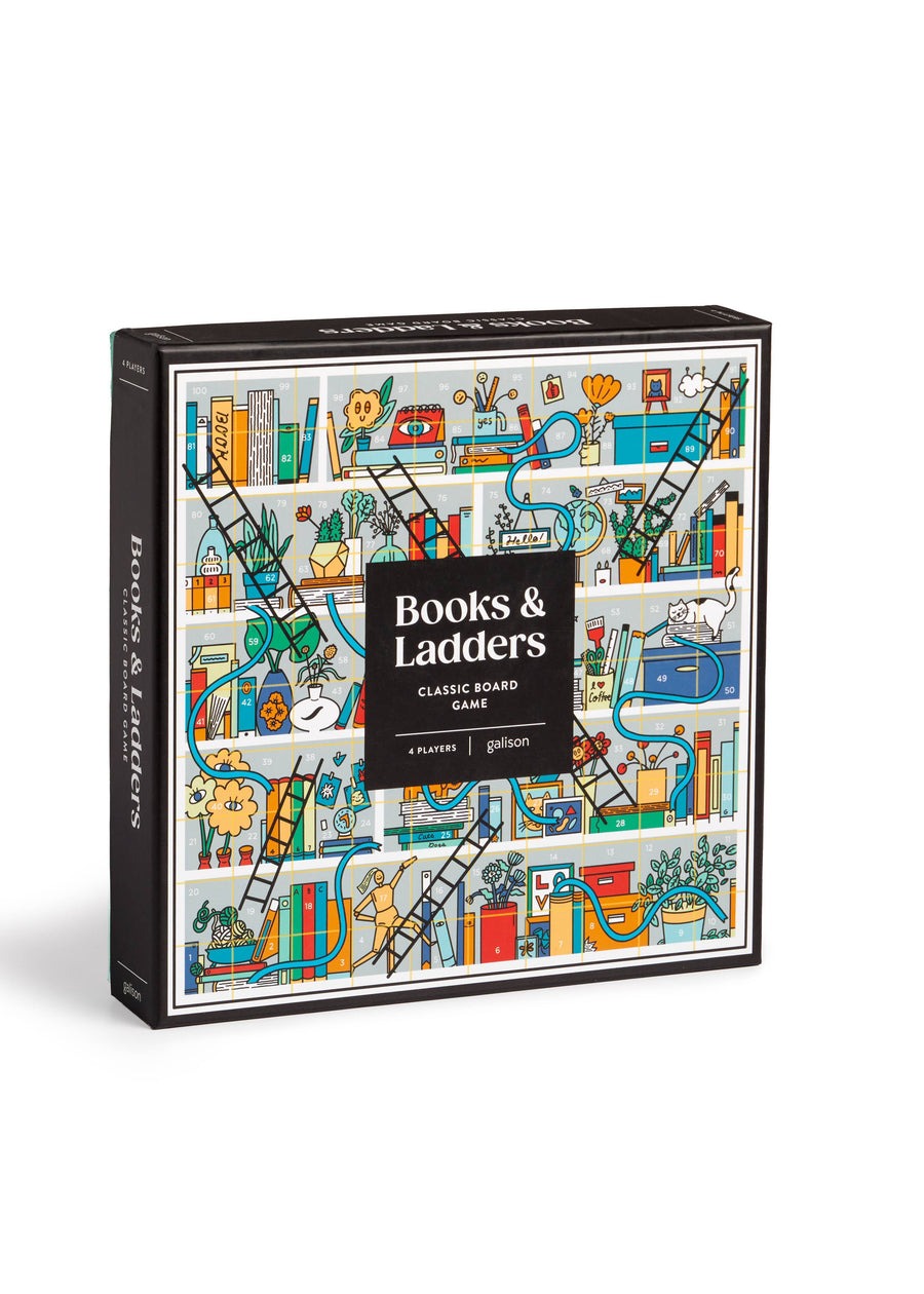 Books and Ladders Classic Board Game
