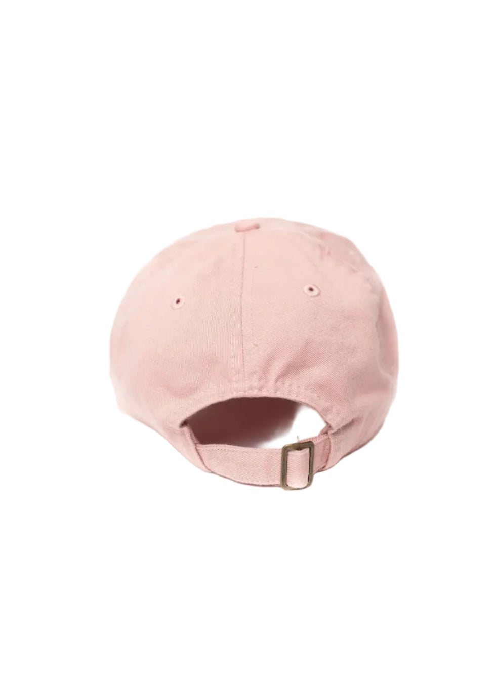 Pink baseball cap on a white background