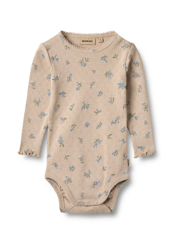 REGITZE FLOWERS LS ONESIE
