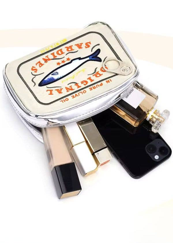 SARDINES COSMETIC CASE - choose colors