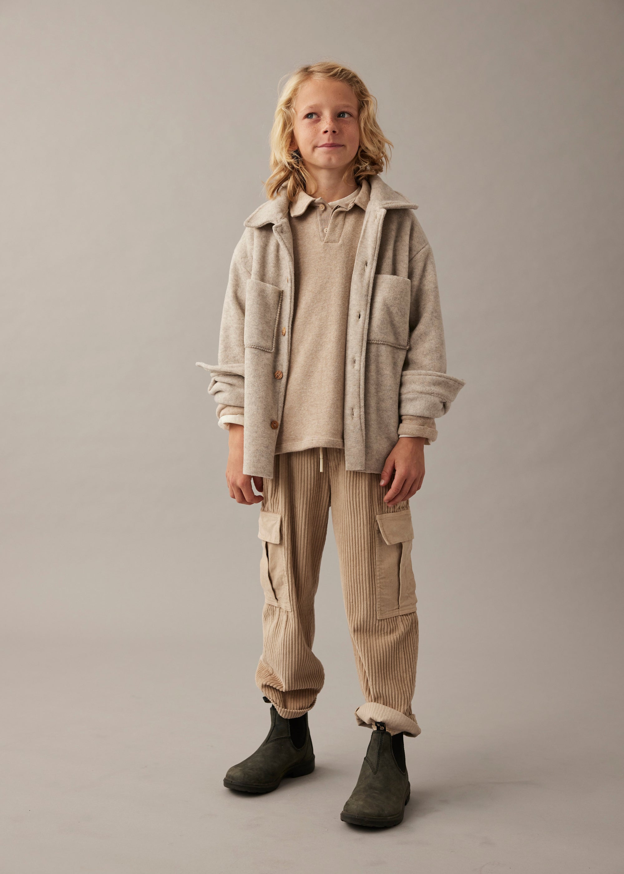 ALGHERO OVERSHIRT - STONE