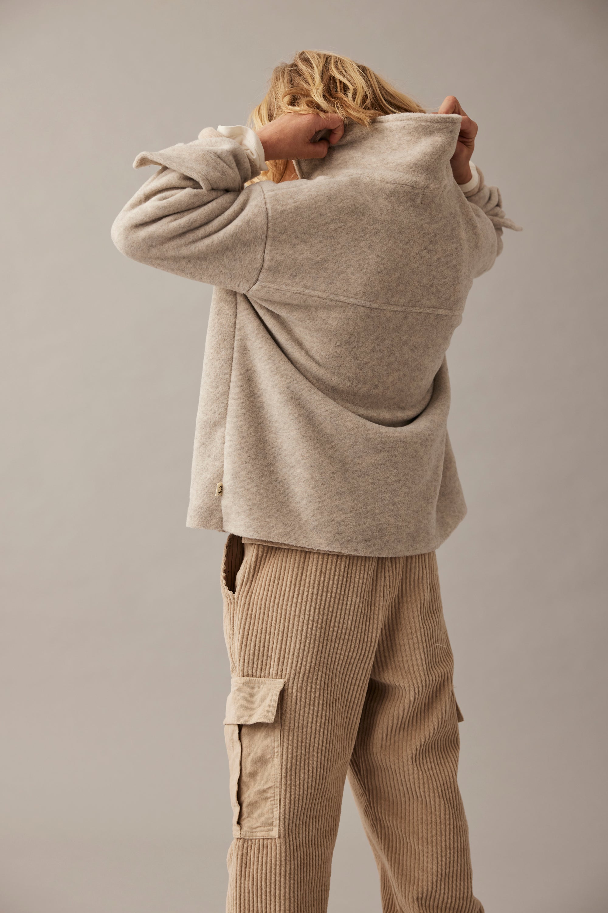 ALGHERO OVERSHIRT - STONE