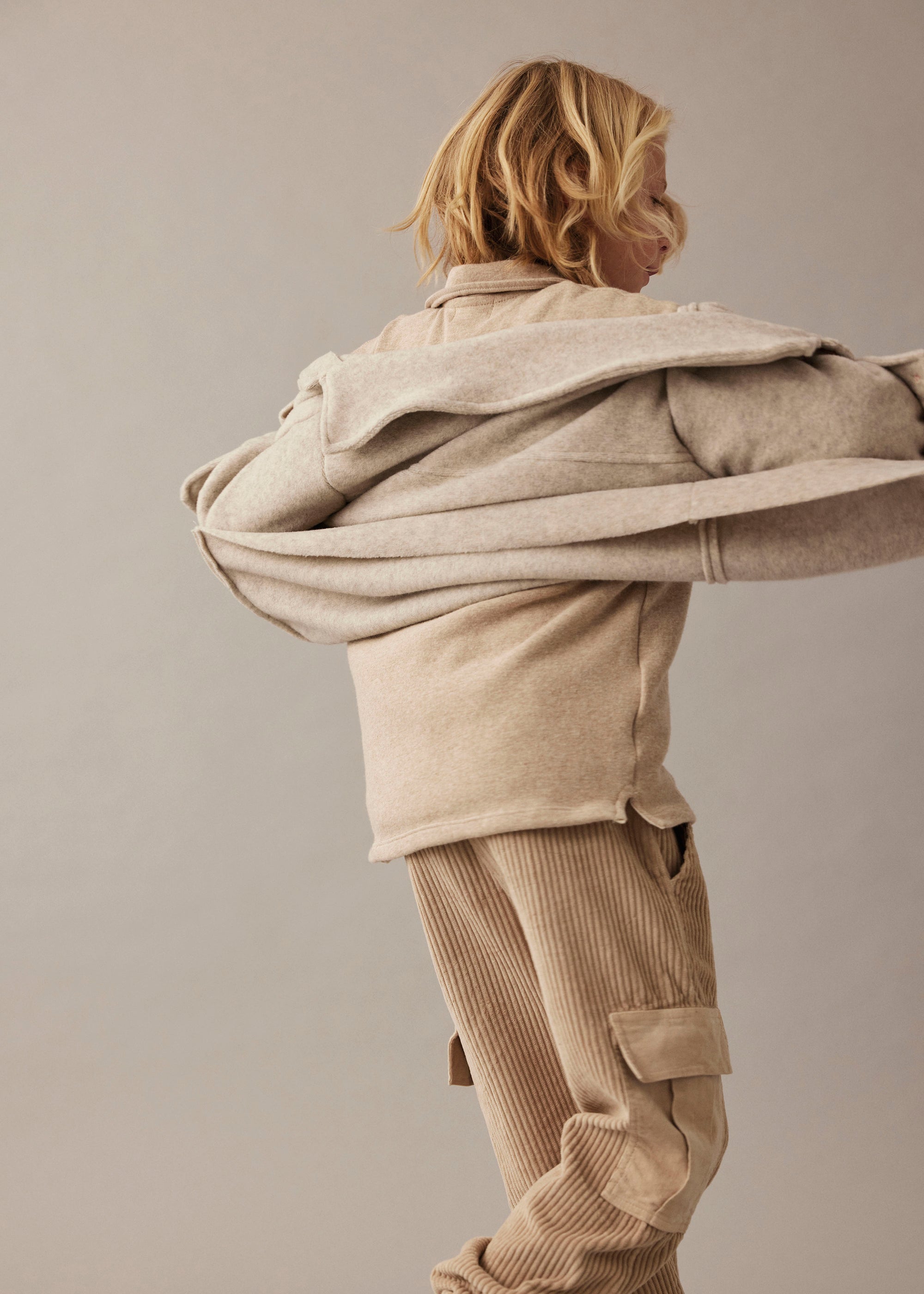 ALGHERO OVERSHIRT - STONE