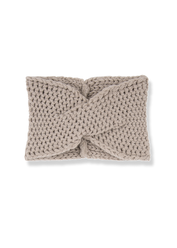 AMALIE TWIST HEADBAND - TURTLEDOVE