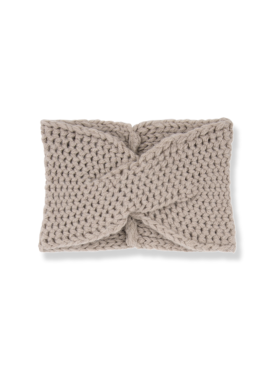 AMALIE TWIST HEADBAND - TURTLEDOVE