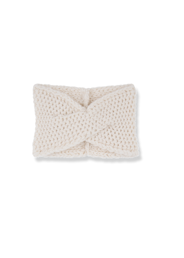 AMALIE TWIST HEADBAND - ECRU