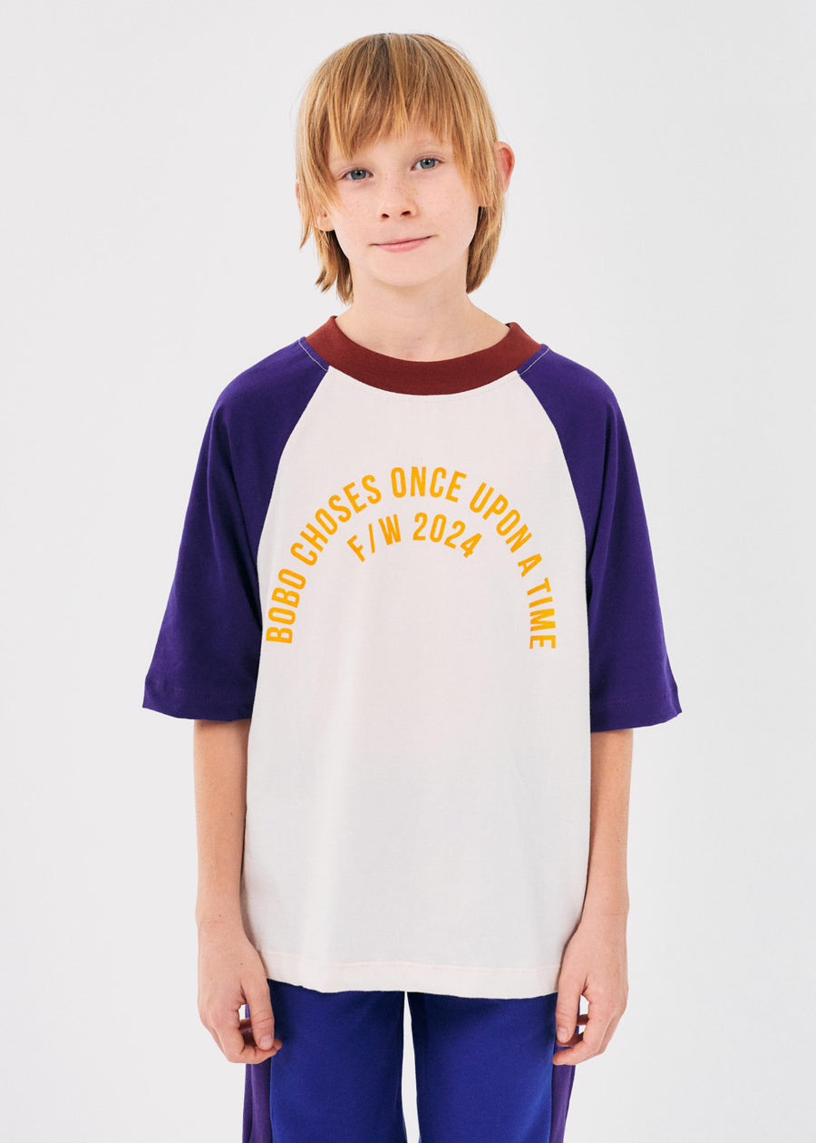 BOBO CIRCLE RAGLAN SLEEVES T-SHIRT