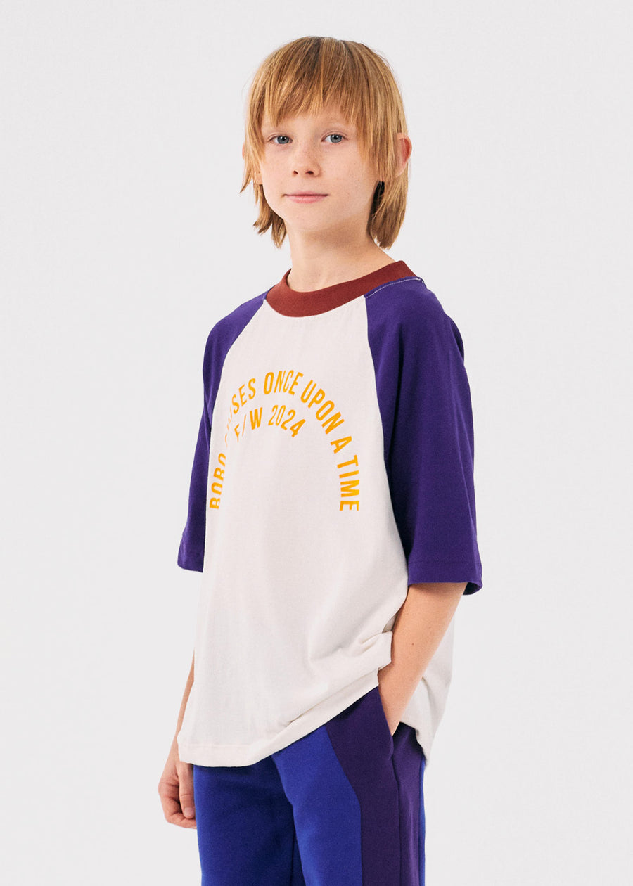 BOBO CIRCLE RAGLAN SLEEVES T-SHIRT