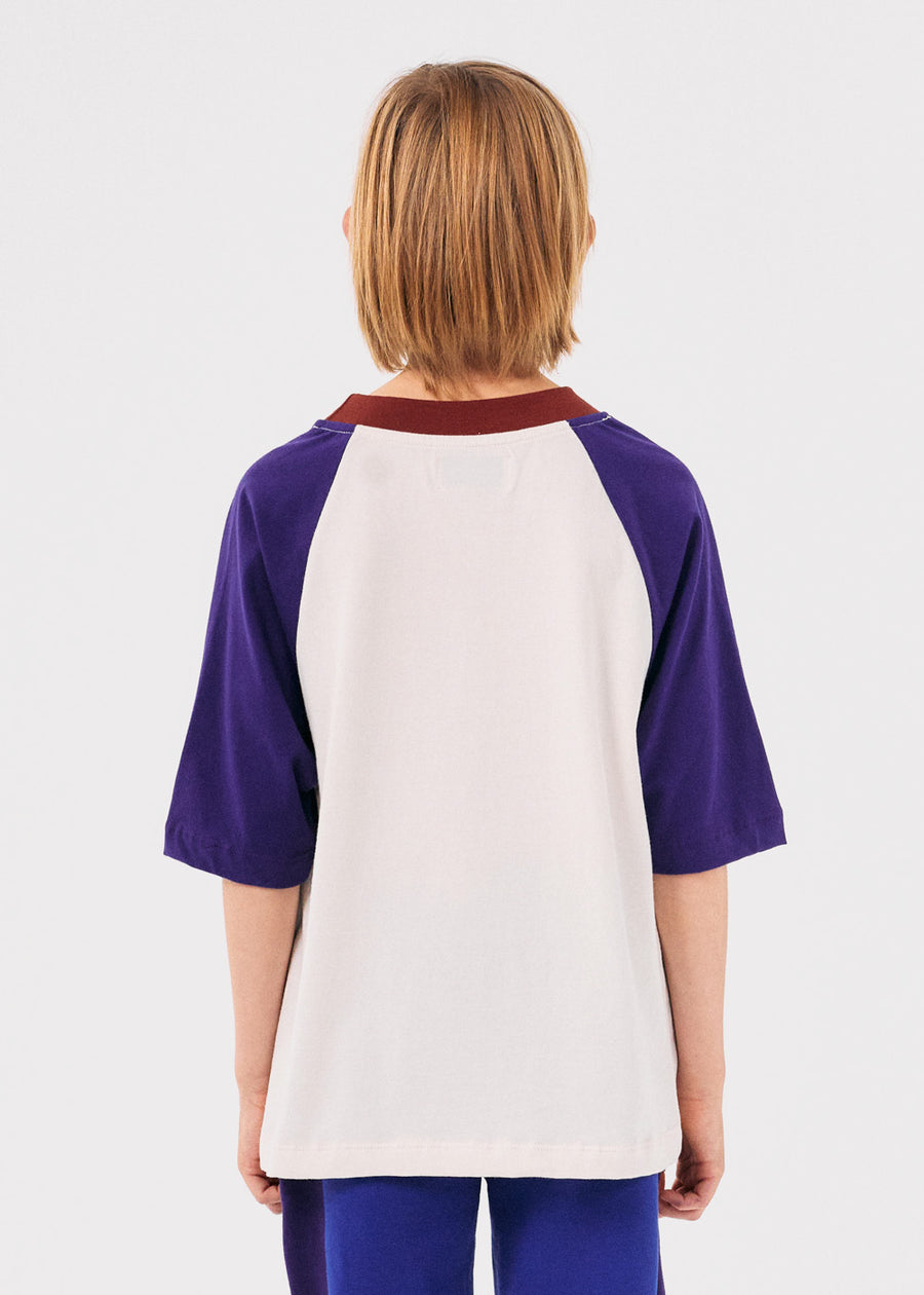BOBO CIRCLE RAGLAN SLEEVES T-SHIRT