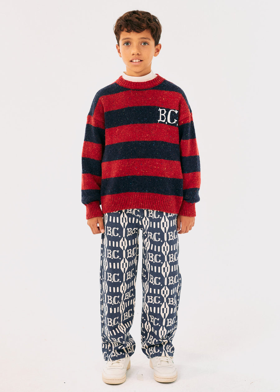 B.C. VINTAGE ALL OVER STRAIGHT PANTS